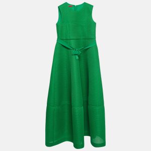 CH Carolina Herrera Green Mesh Bow Detail Sleeves Midi Dress L, Dresses - Luxury Closet catalog