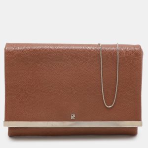 CH Carolina Herrera Brown Leather Chain Clutch, Clutches & Special Occasion Bags - Luxury Closet catalog