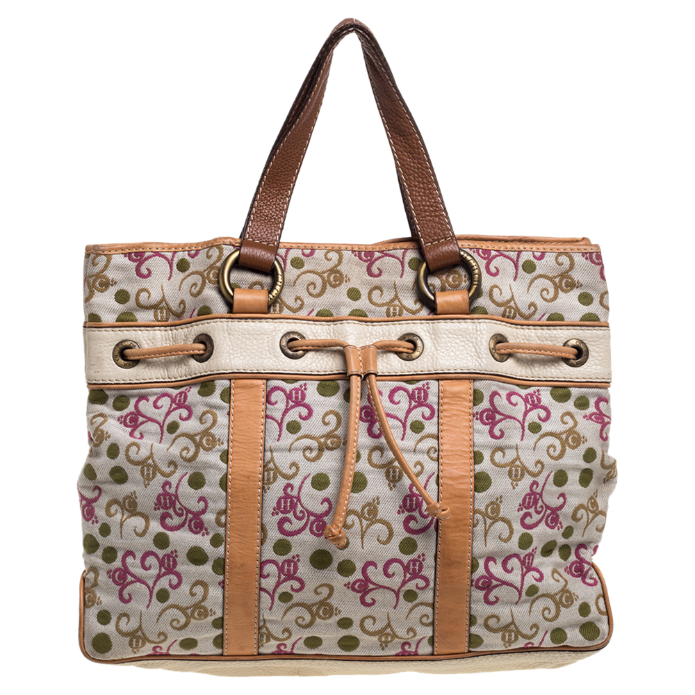 CH Carolina Herrera Multicolor Embroidered Fabric and Leather Trim Tote, Tote Handbags - Luxury Closet catalog
