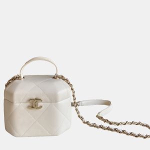 Chanel Vanity White Box bag, Shoulder Bags - Luxury Closet catalog