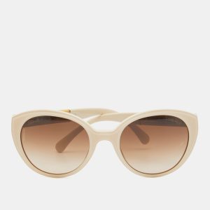 Chanel Beige/Brown Gradient 5252Q Cat Eye Sunglasses, Sunglasses - Luxury Closet catalog