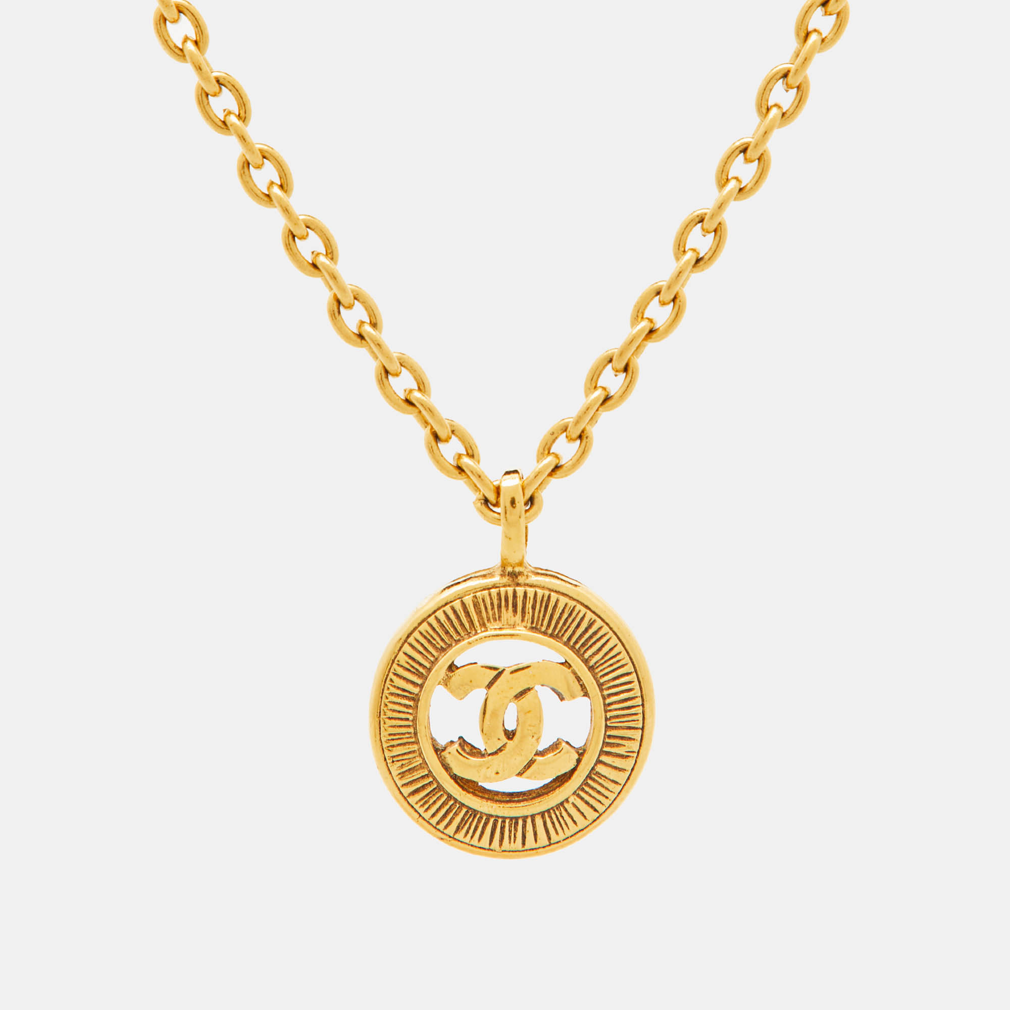Chanel CC Gold Tone Necklace, Jewelry - Luxury Closet catalog