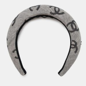 Chanel Gray Cotton CC Headband, Apparel & Accessories - Luxury Closet catalog