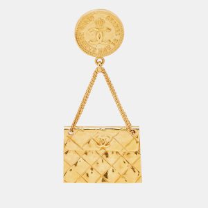 Chanel Rue Cambon Bag Charm Gold Tone Brooch, Jewelry - Luxury Closet catalog