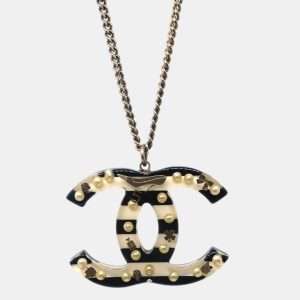 Chanel Artificial Pearl Gold Chain Pendant Necklace, Jewelry - Luxury Closet catalog