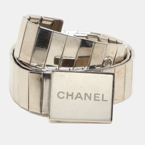 Chanel Silver Tone Vintage 1998 Waist Belt 80CM, Belt Buckles - Luxury Closet catalog