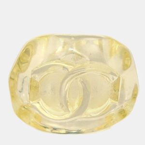 Chanel Ring Clear Acrylic Size 53, Jewelry - Luxury Closet catalog