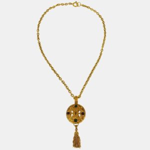 Chanel Gold Chain Pendant Necklace, Jewelry - Luxury Closet catalog