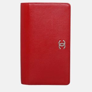Chanel Red Caviar Yen Wallet, Wallets & Money Clips - Luxury Closet catalog