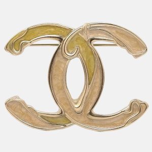 Chanel CC Brooch Pin Gold 10P, Jewelry - Luxury Closet catalog