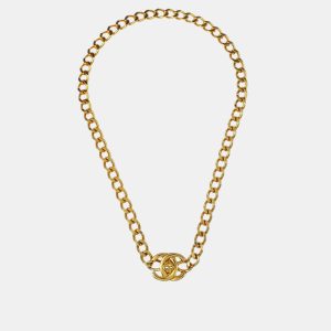 Chanel Turnlock Gold Chain Necklace, Jewelry - Luxury Closet catalog