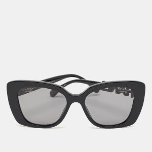 Chanel Black Polarized 5422B Logo Crystals Cat Eye Sunglasses, Sunglasses - Luxury Closet catalog