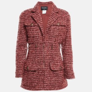Chanel Pink Tweed Cara Delevingne Style Jacket M, Coats & Jackets - Luxury Closet catalog