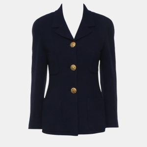 Chanel Blue Vintage Gold Buttons Blazer S, Coats & Jackets - Luxury Closet catalog