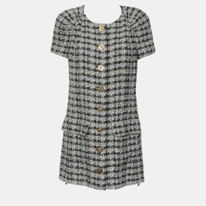 Chanel Tweed Button Up Dress M, Dresses - Luxury Closet catalog