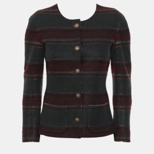 Chanel Tricolour Stripes Jacket S, Coats & Jackets - Luxury Closet catalog