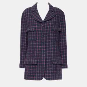 Chanel Blue Vintage Tweed Blazer XL, Coats & Jackets - Luxury Closet catalog
