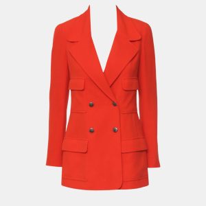 Chanel Red Vintage Double-Breasted Jacket M, Coats & Jackets - Luxury Closet catalog