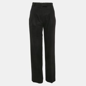 Chanel Black Wool Straight Leg Trousers S, Clothing - Luxury Closet catalog