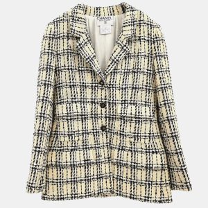 Chanel Beige Single Breasted Jacket Size 40, Coats & Jackets - Luxury Closet catalog