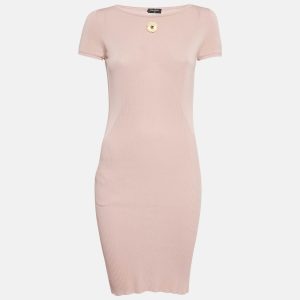 Chanel Light Pink Knit Bodycon Dress S, Dresses - Luxury Closet catalog
