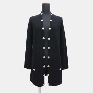 Chanel Long Black Knit Cardigan Size 36, Sweaters & Cardigans - Luxury Closet catalog