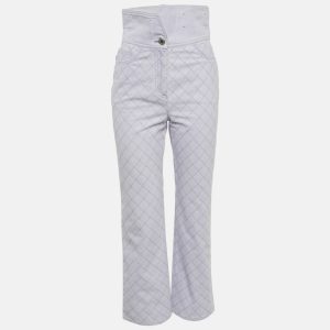 Chanel Light Purple Diamond Embroidered Jeans S Waist 28", Jeans - Luxury Closet catalog