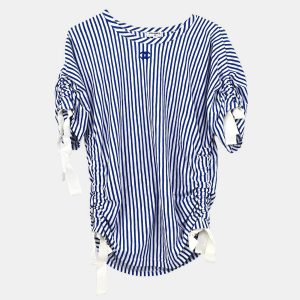 Chanel Blue Cotton Short Sleeve Top Women Size 36, Shirts & Tops - Luxury Closet catalog