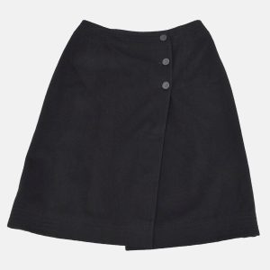 Chanel Black Cashmere Knee Length Skirt Size 34, Skirts - Luxury Closet catalog