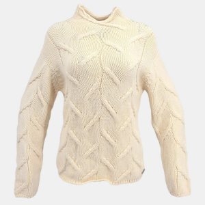 Chanel White Wool Sweater Top Size 38, Shirts & Tops - Luxury Closet catalog