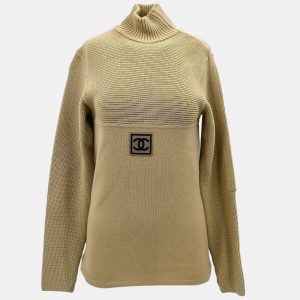 Chanel Sport Line Sweater Beige 02A #38, Sweaters & Cardigans - Luxury Closet catalog