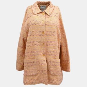 Chanel Single Breasted Jacket Pink, Coats & Jackets - Luxury Closet catalog