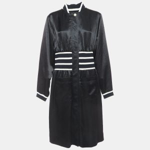 Chanel Black Crepe Zip Front Midi Dress M, Dresses - Luxury Closet catalog