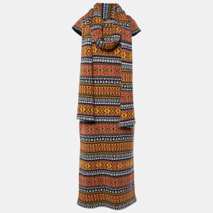 Chanel Brown Cashmere & Alpaca Knit Midi Dress & Scarf Set M, Dresses - Luxury Closet catalog