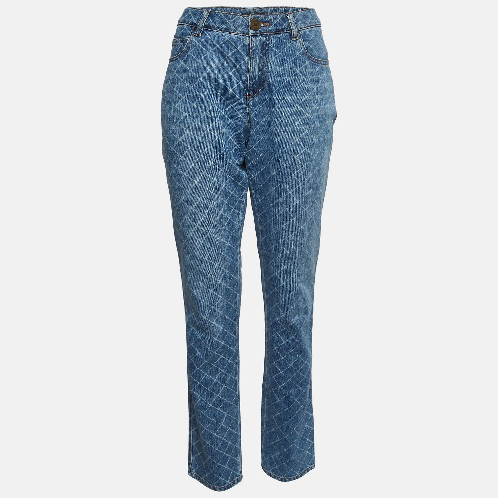 Chanel Blue Washed Denim Jeans M Waist 31", Jeans - Luxury Closet catalog