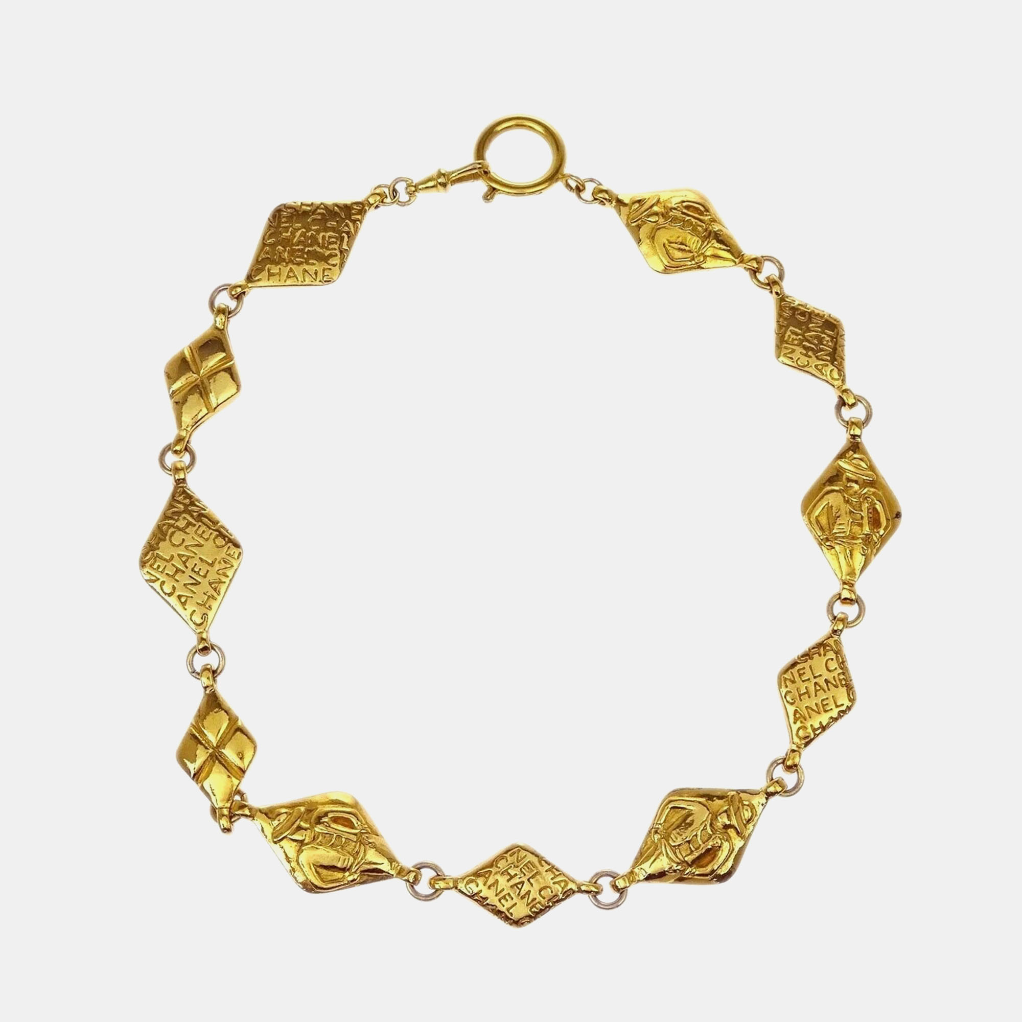 Chanel Gold Plated Chain Necklace, Jewelry - Luxury Closet catalog