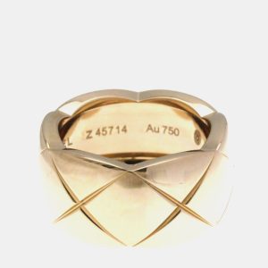 Chanel Coco Crush Large 18K Pink Gold Band Ring EU 54, Rings - Luxury Closet catalog