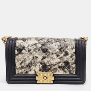 Chanel Black Leather Boy Medium Shoulder Bag, Shoulder Bags - Luxury Closet catalog