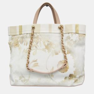 Chanel Multicolor Canvas and Leather Floral Shopping Tote Bag, Tote Handbags - Luxury Closet catalog
