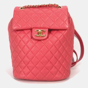 Chanel Pink Leather Small Urban Spirit Backpacks, Backpacks - Luxury Closet catalog
