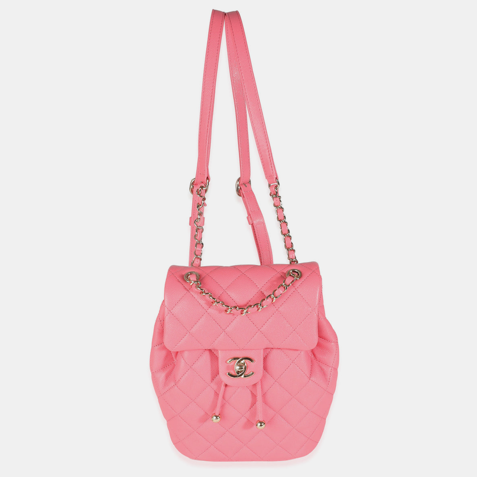 Chanel Pink Leather Quilted Urban Spirit Backpack, Backpacks - Luxury Closet catalog