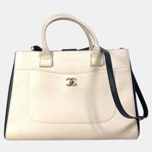 Chanel Beige CC Mark Bicolor Crossbody Bag, Handbags - Luxury Closet catalog