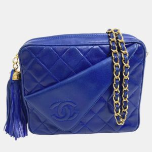 Chanel blue CC Mark CC shawl Shoulder Bag, Shoulder Bags - Luxury Closet catalog