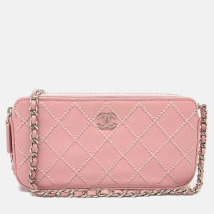 Chanel Pink CC Mark Chain Wallet Long Wallet, Wallets & Money Clips - Luxury Closet catalog