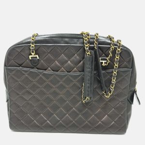 Chanel Black Vintage Chain Shoulder Bag, Shoulder Bags - Luxury Closet catalog