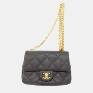Chanel Caviar Skin Chain Shoulder Coco Mark Bag, Shoulder Bags - Luxury Closet catalog