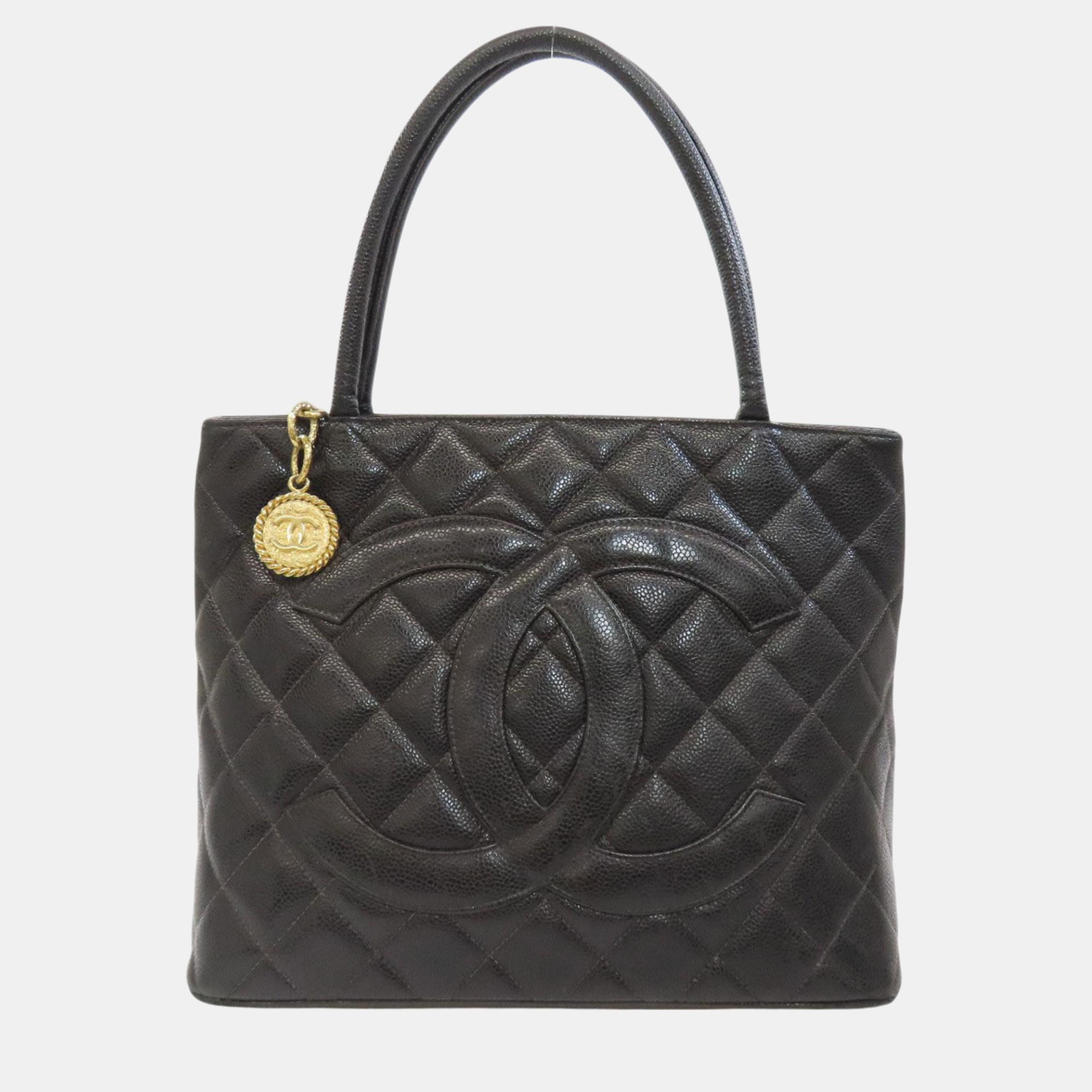 Chanel Caviar Skin Reproduction Tote Bag, Tote Handbags - Luxury Closet catalog