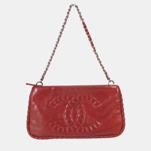 Chanel Red 10A Chain Shoulder Bag, Shoulder Bags - Luxury Closet catalog