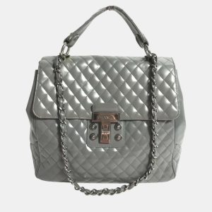 Chanel gray Chain shoulder bag, Shoulder Bags - Luxury Closet catalog