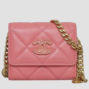 Chanel CC Charms Flap Card Holder on Chain, Wallets & Money Clips - Luxury Closet catalog